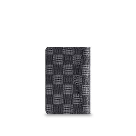 louis vuitton graphite pocket organizer.